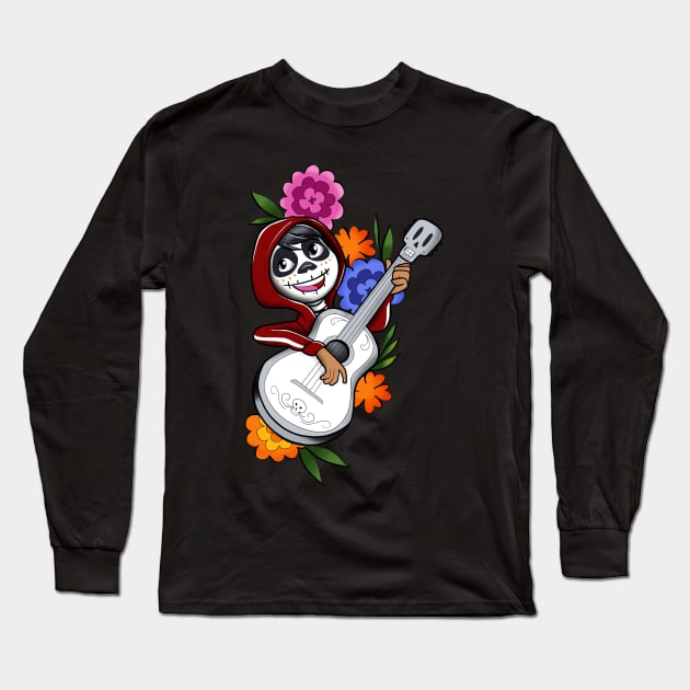 Poco Loco Long Sleeve T-Shirt by Jurassic Ink